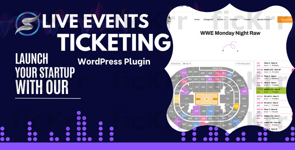 WordPress Plugin - Live Events Ticketing Selling Plugin